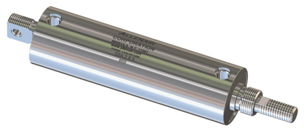 pneumatic cylinder made by allenair