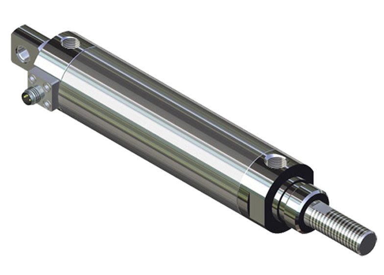 Large Threaded Stainless cylinder Product image